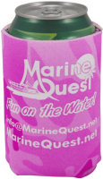 Koozies: Pink Camo Collapsible Coolies